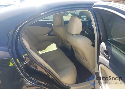 2008 Lexus Is 350 z USA, uszkodzony, nr VIN JTHBE262385017676